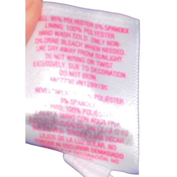 Xhilarations XS Swimwear Top Women Tie Racerback - Picture 6 of 8